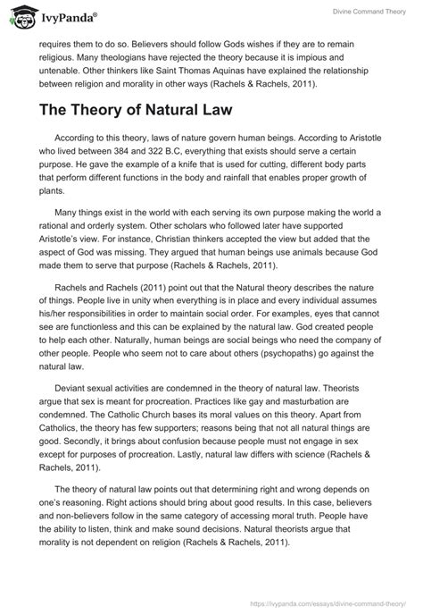 Image result for Divine Command Theory Explained