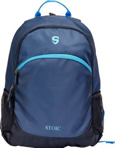 STOIC Mens Casual Backpack 25 L Backpack Dark Blue - Price in India ...