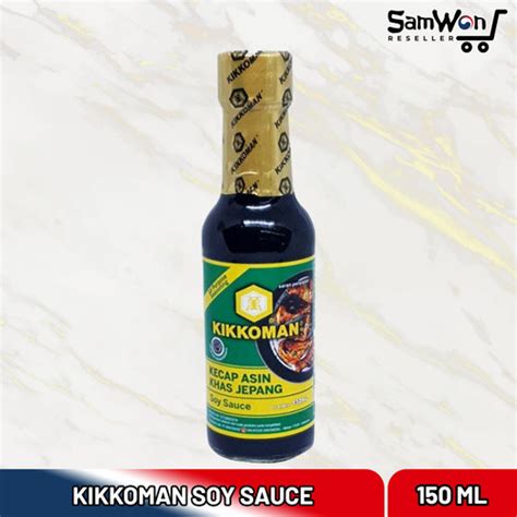 Jual Kikkoman SOY Sauce 150gr - Saus Bumbu Kecap Asin Khas Jepang ...