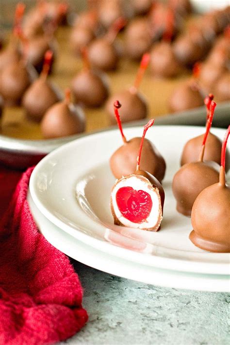 Chocolate Covered Cherries - Julie's Eats & Treats