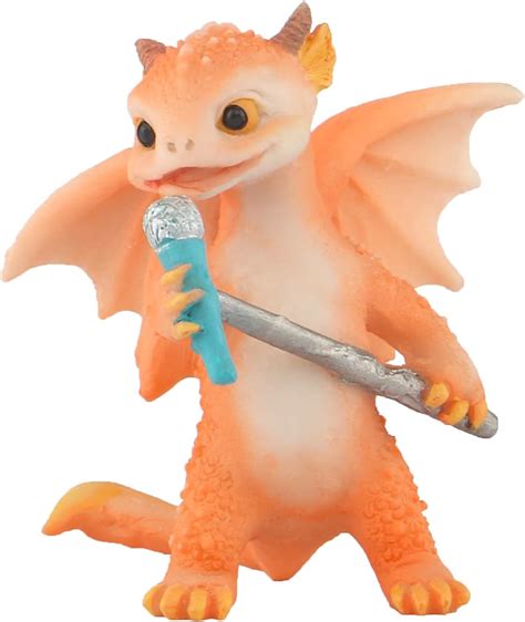 Buy Dragon Statue Mini Dragon Figurine, Resin Home Decor, Cute ...