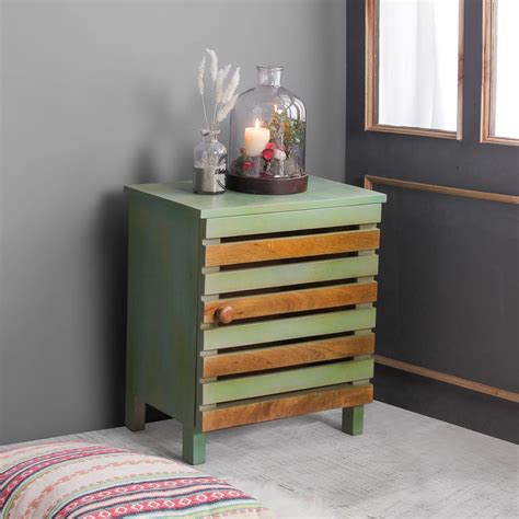 Albin Solid Wood Bedside Table | Solid Wood Bedside Tables | Fabuliv