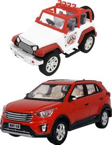 Miniature Mart Kids Small Size Pull Back & Go Mini Adventure Jeep ...