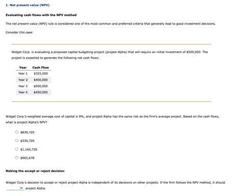 Image result for NPV Example