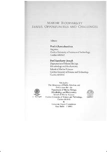 Marine molluscan diversity in India- exploitation and conservation ...