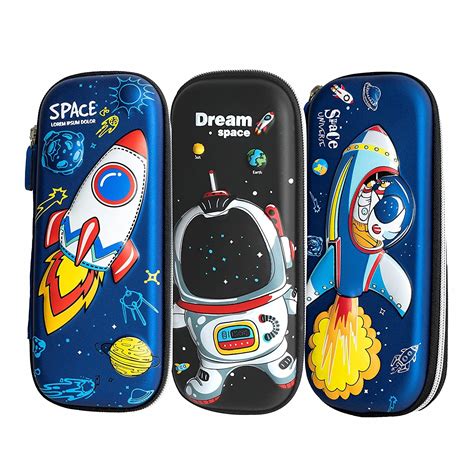 arkidz 3D Unicorn Pencil Pouch Compass with Compartments, Unicorn ...
