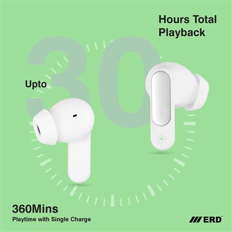 ERD TWS Earbuds | True Wireless Stereo for Premium Sound