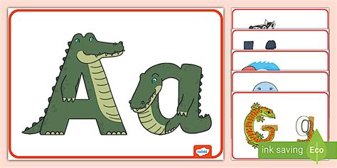Animal Alphabet Display Posters