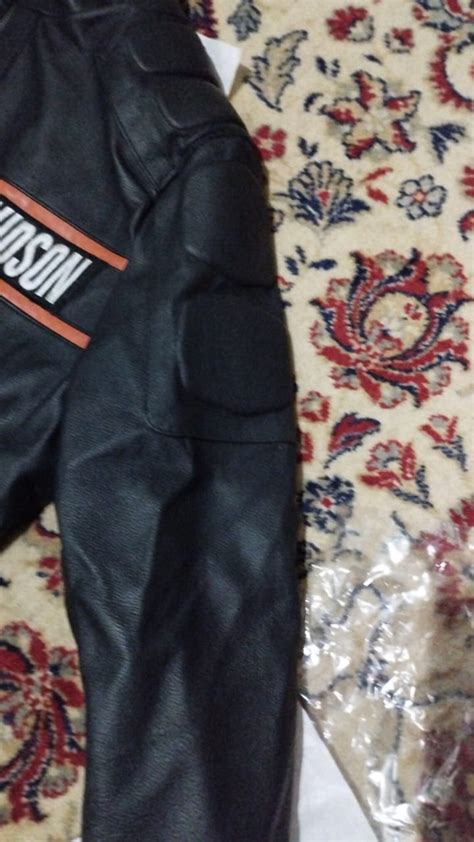 Men's Harley Davidson Bill Goldberg Black Leather Motorcycle Jacket - Etsy