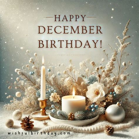 December Birthday - Wishful Birthday