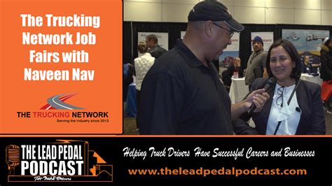 The Lead Pedal Podcast for Truck Drivers: What to Expect at The ...