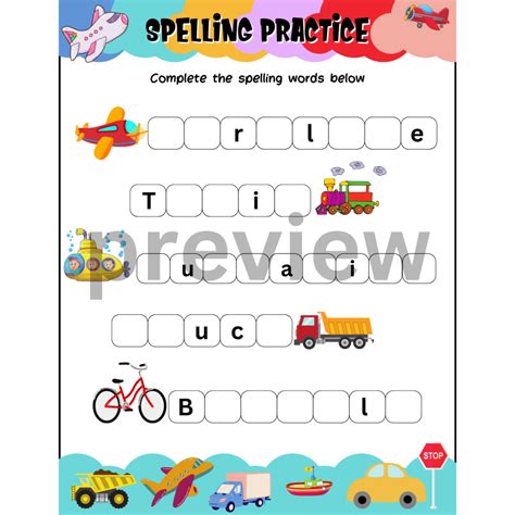 Transportation Vehicles for Kids 的图像结果