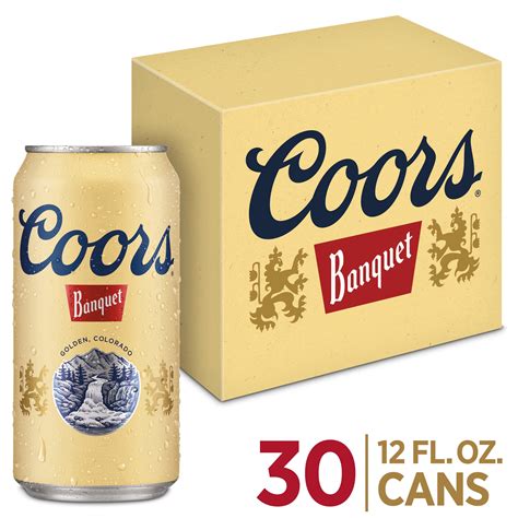 Coors Banquet Beer - 30pk/12 fl oz Cans – BrickSeek