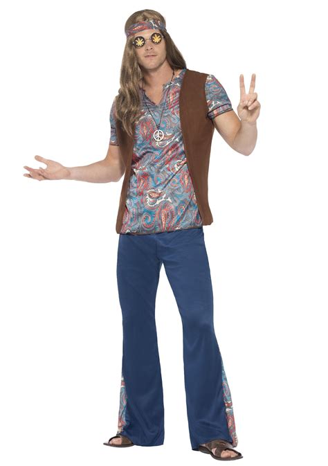 60s Orion Hippie Costume – Men’s Retro Fancy Dress