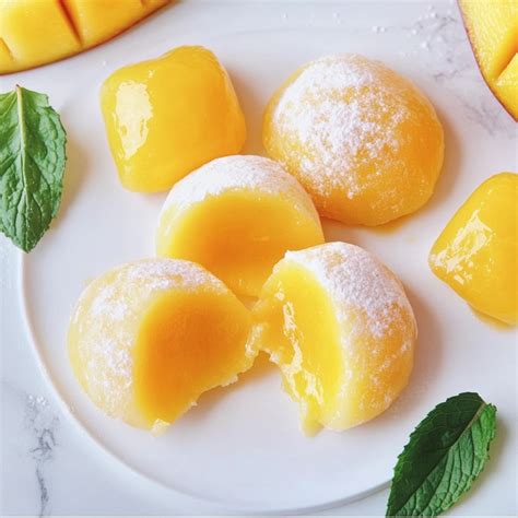Simple 3-Ingredient Mango Mochi - MyWorldWideRecipe