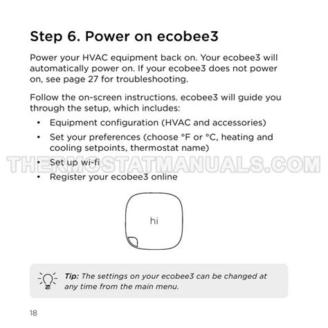 Image result for Ecobee Lite Installation Guide