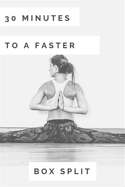 Image result for Box Splits Tutorial