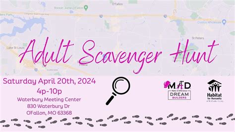 Adult Scavenger Hunt to support MAD Dream Builders- Habitat for ...