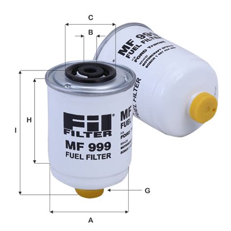 MF 999 - Fuel Filter - Fil Filter - Online Catalogue