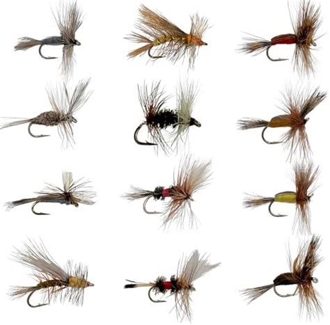 Feeder Creek Premium Fly Fishing Flies | 72pc Flies for Fly Fishing ...