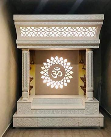 Maroon Studio,Temple, Puja Ghar Korean Marble with CNC Cutting, Fully ...