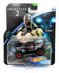 HOT WHEELS Character Cars Cyborg INJUSTICE 2 5/5 DC - Character Cars ...