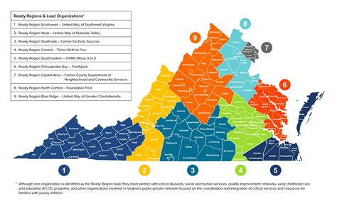 Map of the 5 Regions of Virginia | Virginia Map