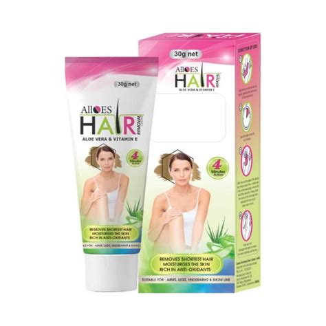 Alloes Hair Removal Cream for Women | Enriched with Goodness of Charco ...