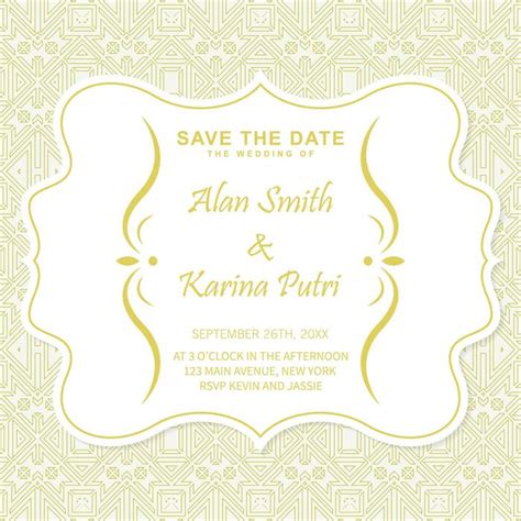 Image result for Wedding Card Pattern