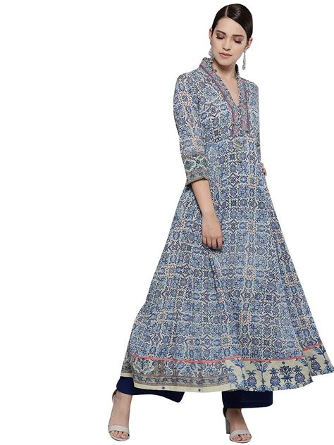 Buy Women's Cotton Anarkali Kurta at Amazon.in