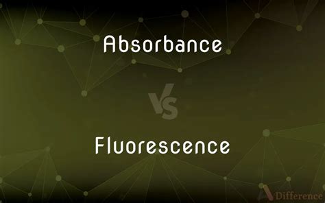 Image result for Absorption vs Fluorescence Spectroscopy