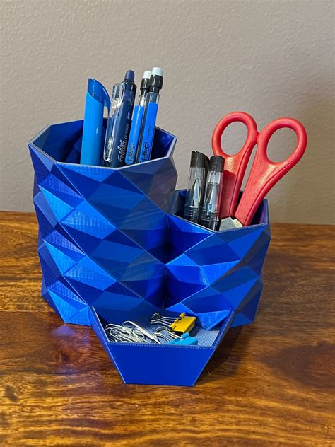 3D Printed Pen and Pencil Holder - Etsy