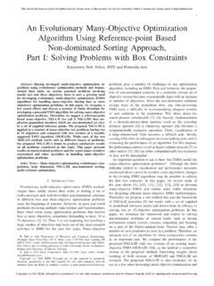 Multi-Objective Optimization Evolutionary Algorithm 的图像结果