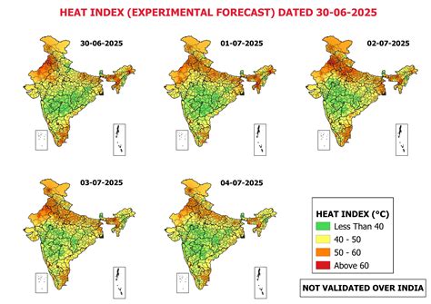Interactive Map for Actual Temperature and heatwave
