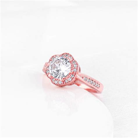 Rose Gold Floral Arch Earrings – GIVA