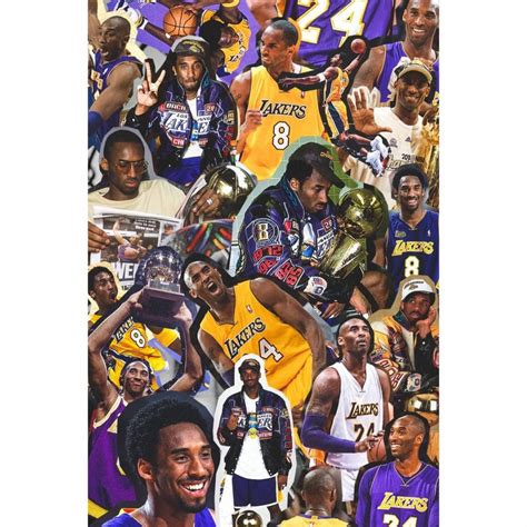POSTER WALLAH Kobe Bryant NBA Poster for Home Office and Student Room ...