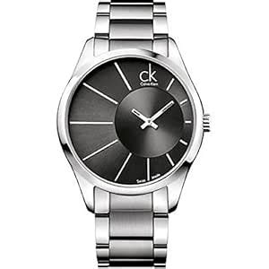 Calvin Klein Analog Black Dial Men's Watch - K0S21108 : Amazon.in: Fashion