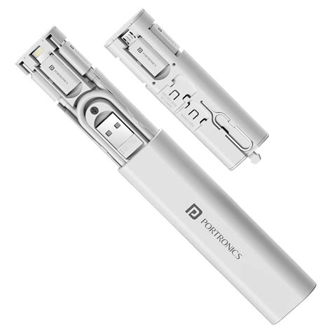 Portronics Snapcase 3 60W Multifunctional Fast Charging Data Cable Kit ...