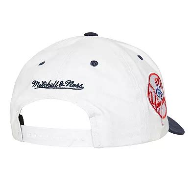 Men's Mitchell & Ness White New York Yankees Cooperstown Collection ...