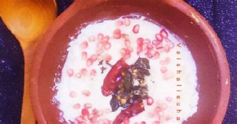 Mysore style Mosaru Anna / Curd rice Recipe by Vaishali Suhas - Cookpad