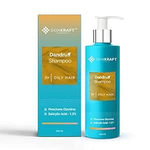 Buy SkinKraft Dandruff Shampoo For Oily Hair - Customized Shampoo With ...