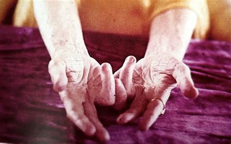 Mudra of The Mother : symbolising 'Victory of the Truth'