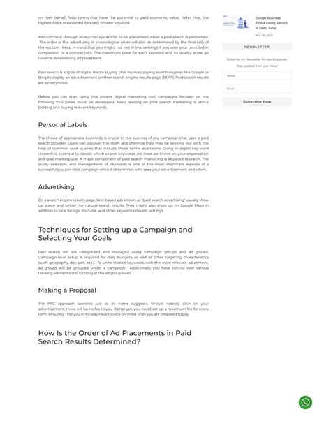 PPT - Understanding Paid Search Marketing in Digital Marketing ...