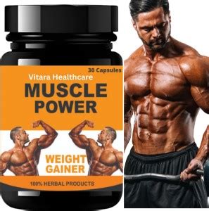Vitara Healthcare Muscle Power| Weight Gain Supplement | whey protein ...