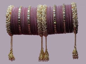 MAMTA'S CREATION Metal, Brass, Lac, Plastic Beads, Cubic Zirconia Gold ...