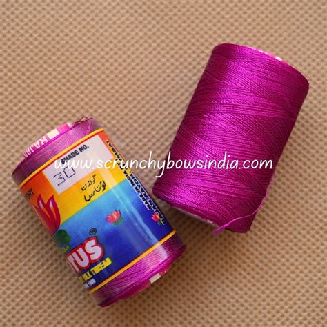 Lotus Silk Thread - Shade No.30 – ScrunchyBows