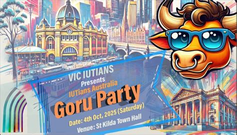 IUTIANS Australia Goru Party 2025, St Kilda Town Hall, Melbourne, 4 ...