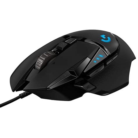 (Open Box) Logitech G502 Hero High Performance Wired Gaming Mouse, Her ...