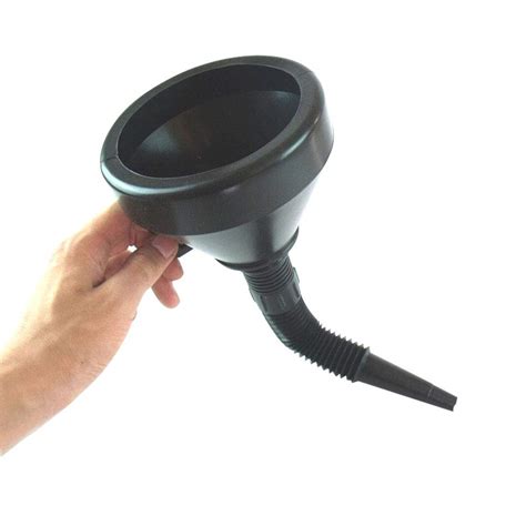Wide Mouth Fuel Funnel with Handle,Plastic Automotive Funnels, Long ...