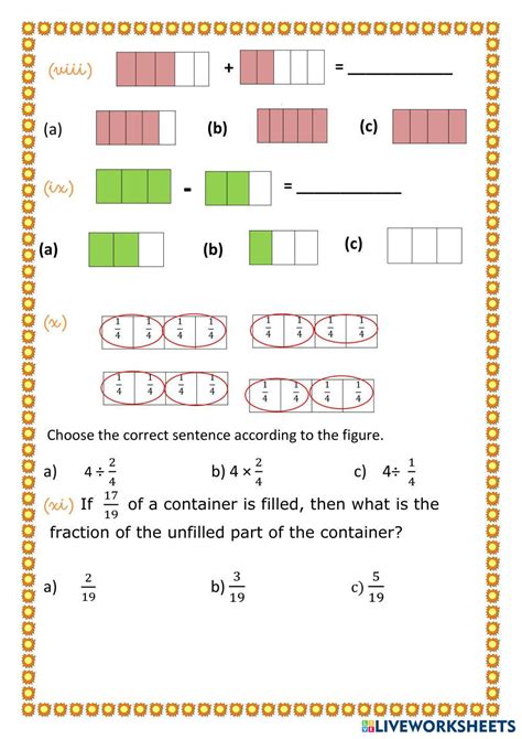 Image result for Operations with Fractions Worksheet